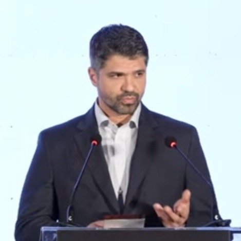 Ο Διονύσης Αγάθος σε ομιλία